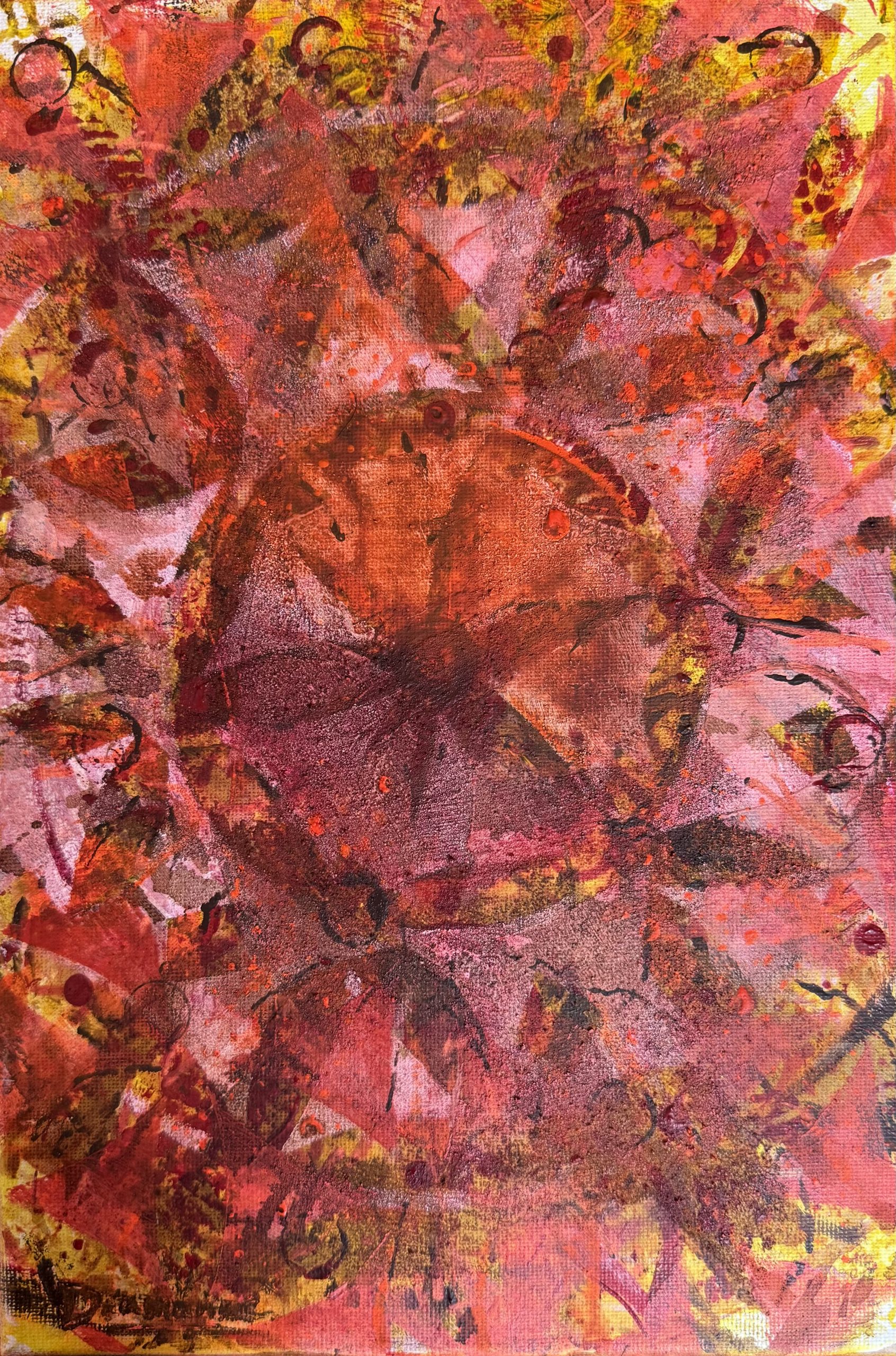 ancrage, rouge, racine, chakra